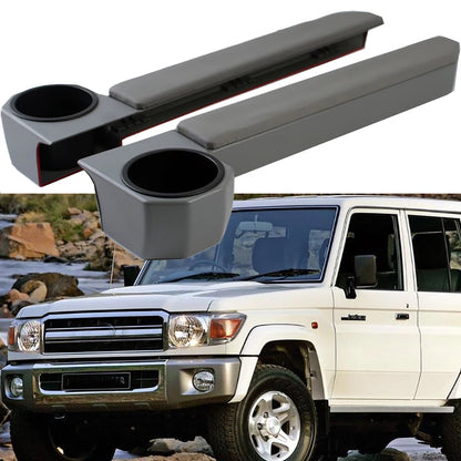 Door armrest cup holder for LandCruiser 70 Series