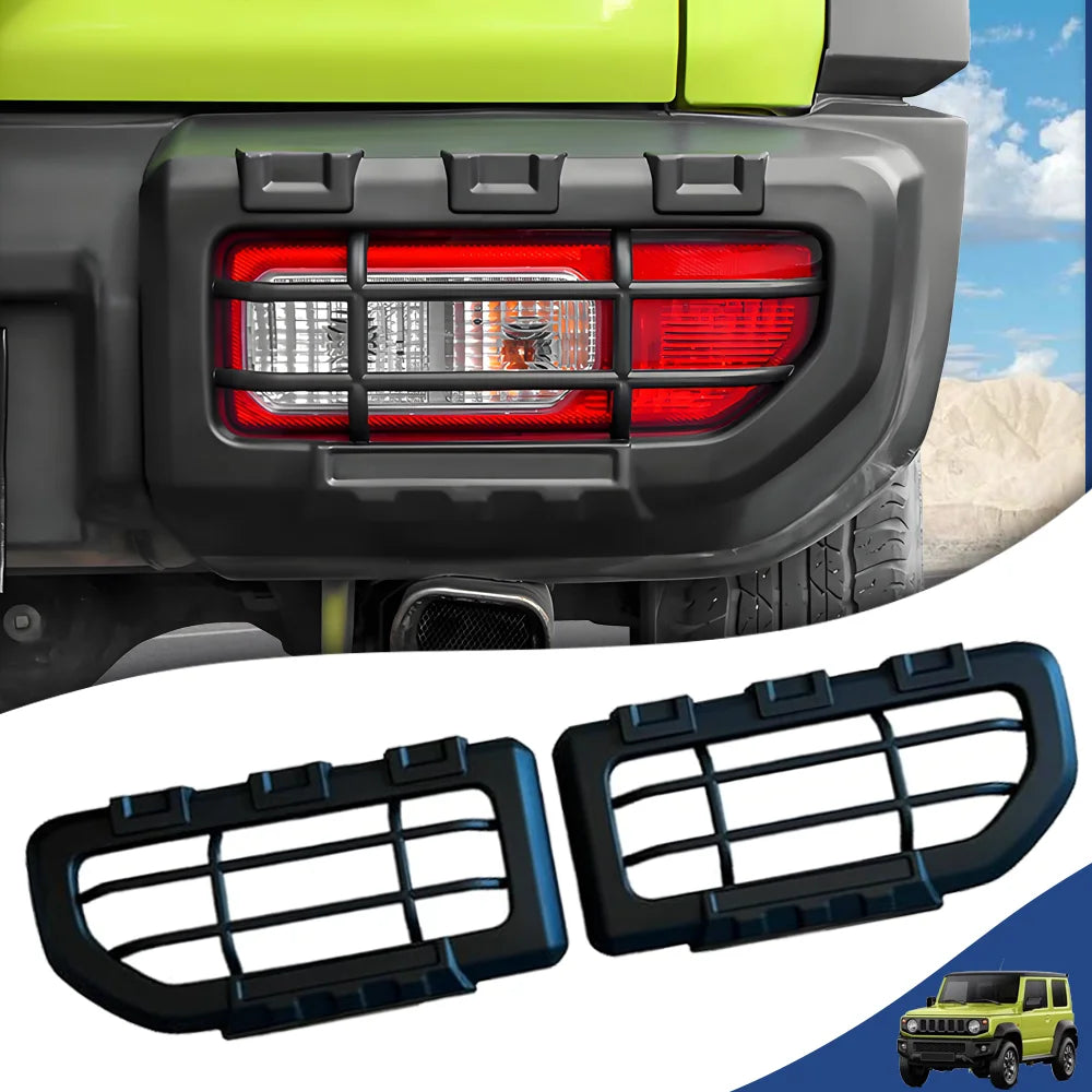 Car Front Fog Light Protection Headlight Rear Tail Light Lamp Cover for Suzuki Jimny JB74 2019-2025 Exterior Accessories ABS Tuck's Performance