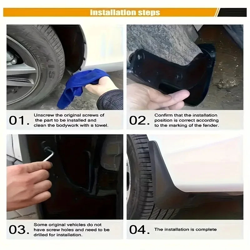 Jimny rear mud flap