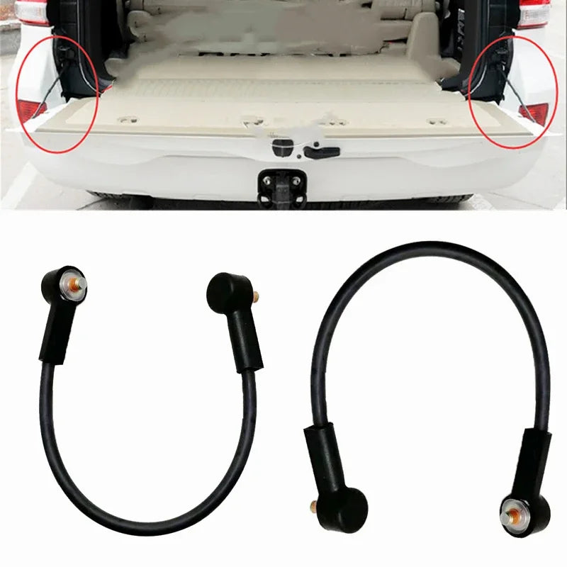 Tailgate support cable strap for LandCruiser 100 and 200 Series
