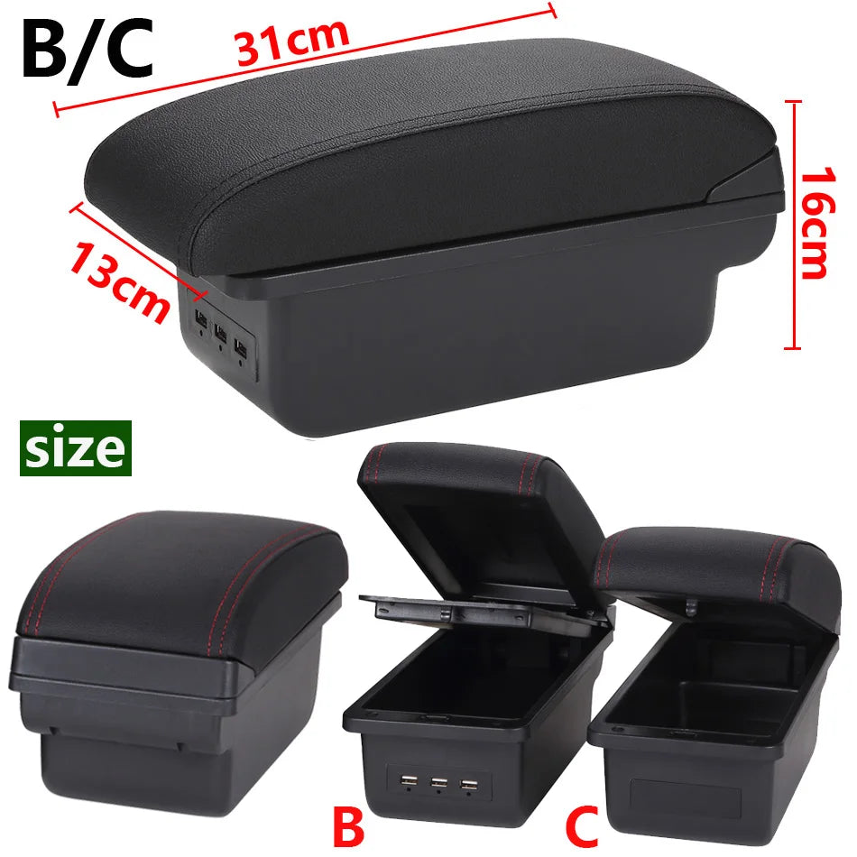 Jimny JB43 armrest grey stitch