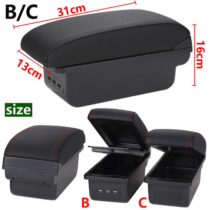 Jimny JB43 armrest grey stitch