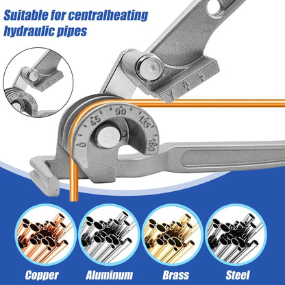 Copper Tube Bender, Tubing Bender 180°, Tube Bender 1/4", 5/16", 3/8", 3in1 Copper Pipe Bender, Copper Tubing Bender Tuck's Performance