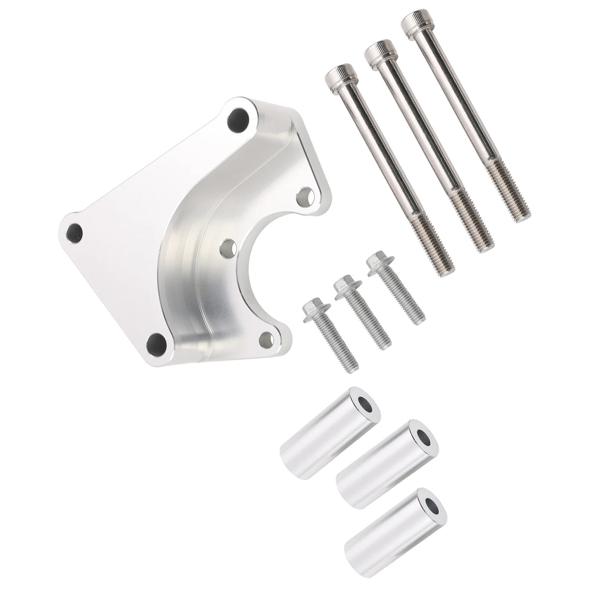 12610792 Power Steering Bracket Kit Aluminum Billet For 2010 2011 2012 Chevrolet Chevy Camaro 6.2L V8 LS3 L99 Tuck's Performance