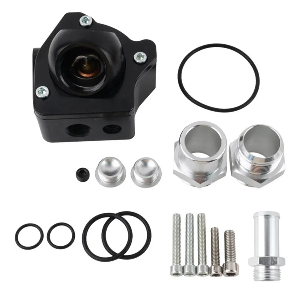 Racing  ACCESSORIES  Swivel Neck Thermostat Housing V2 For Honda K-Series K20 K24 Engines Radiator Hose K Swap Tuck's Performance