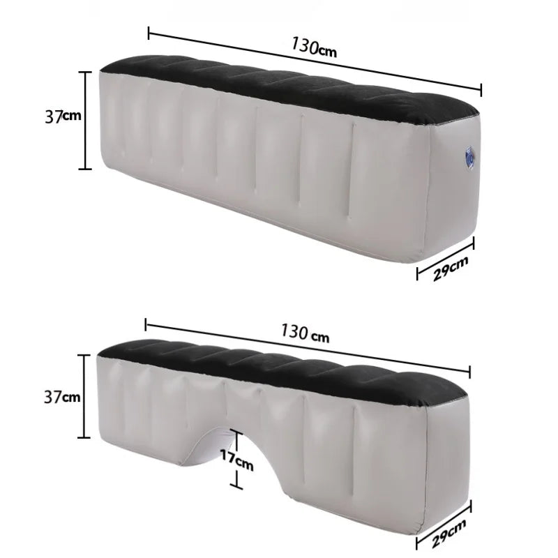 Car Travel Inflatable Bed Back Seat Air Mattress Support Gap Pad Anti-drop Car Interior Self-driving Camping Rest Accessories Tuck's Performance