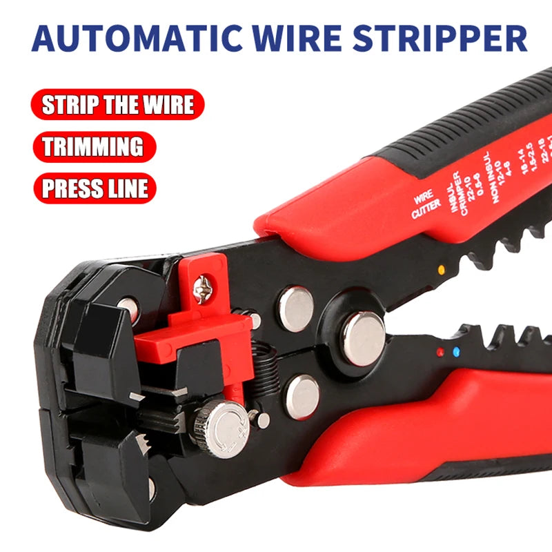 Automatic Wire Stripper, Cutter & Crimping Pliers - product image 2
