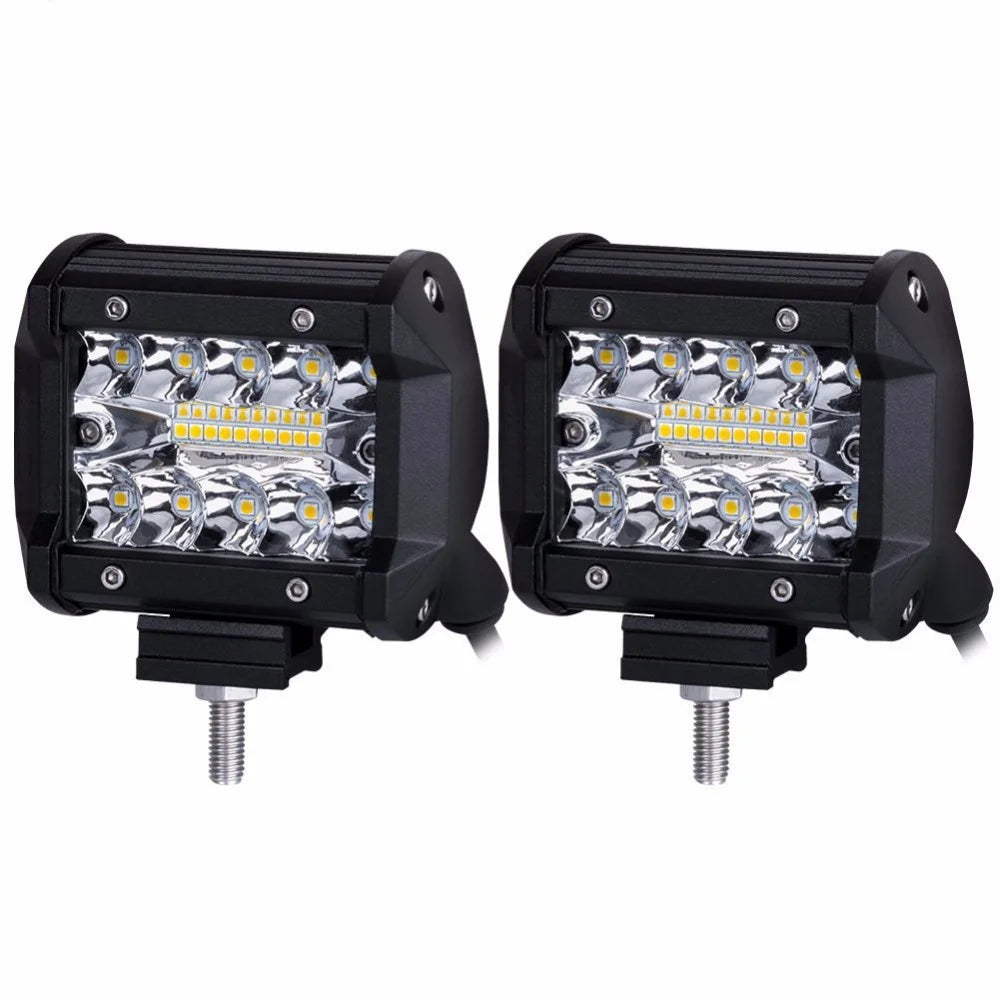 4 Inch 60W LED Work Light with Tow Hitch Bracket product image 11