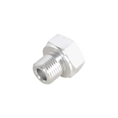 LS Engine Swap Male M16x1.5 or  M12x1.5 Female 1/8 NPT Aluminum Oil Pressure Sensor Adapter Connector With Gasket Silver Tuck's Performance