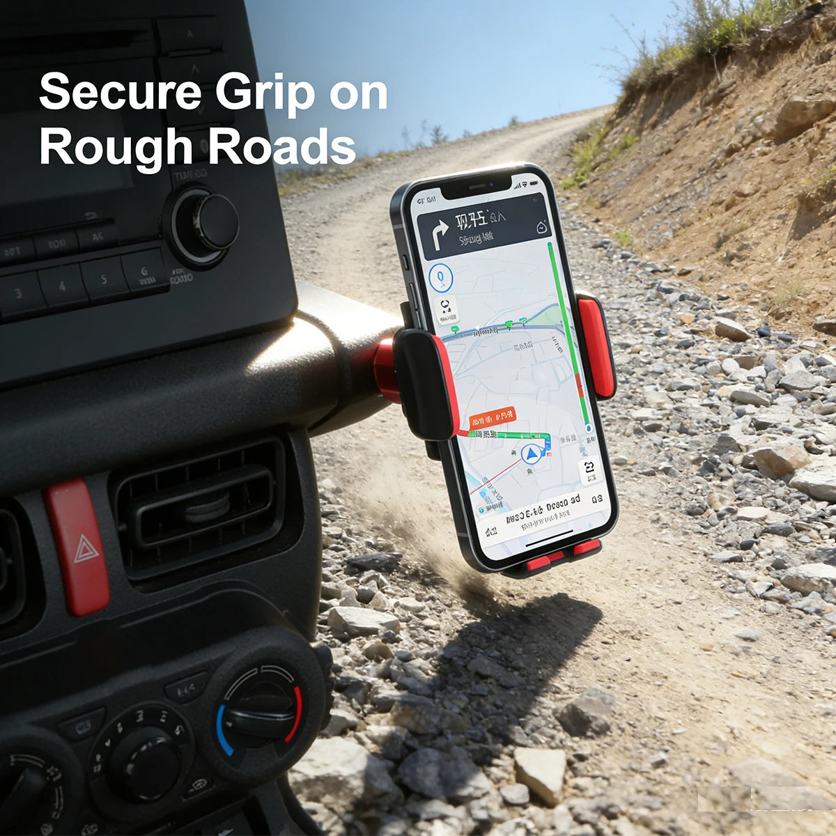 Jimny phone holder fitted