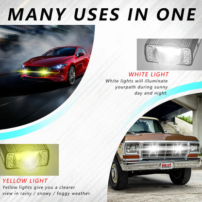 12V-30V 120W LED Auxiliary Spotlight Pair product image 2