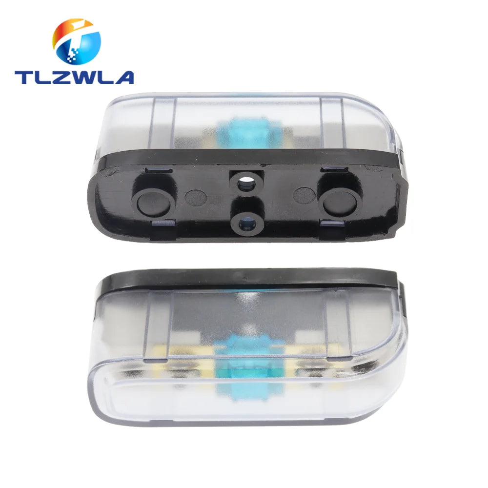 1Set Car Audio Auto Mini ANL AFS Car Fuse Holder Block with Fuse 20A 30A 40A 50A 60A 80A 100A 150A 200 MINI ANL 32V Good Quality Tuck's Performance