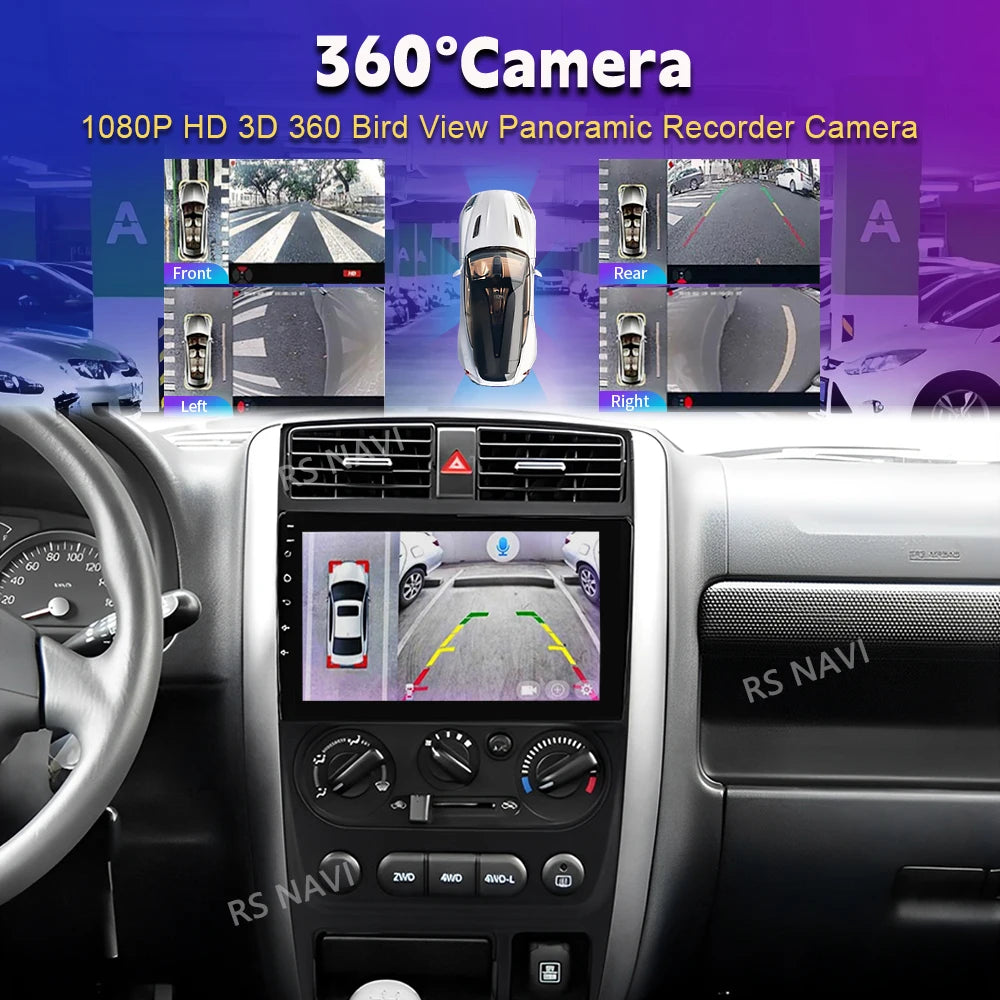 Android 16 Carplay Auto 2K Screen Car Radio Multimedia Player For Suzuki Jimny 3 2005 - 2019 Autoradio GPS Stereo 2din Head Unit Tuck's Performance