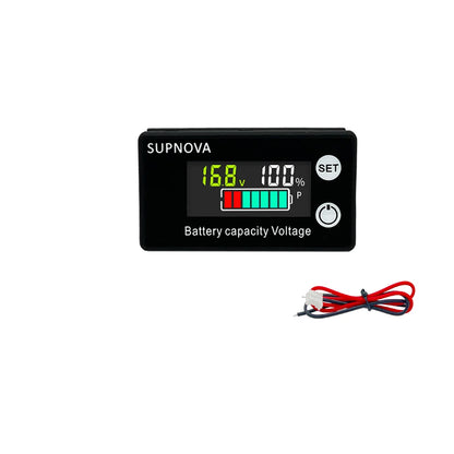 3S-20S DC Battery Voltmeter DC 8V-100V Capacity Indicator Power Meter Lithium LiFePO4 lead-acid cell 12V 24V 48V 60V 72V 84V Tuck's Performance