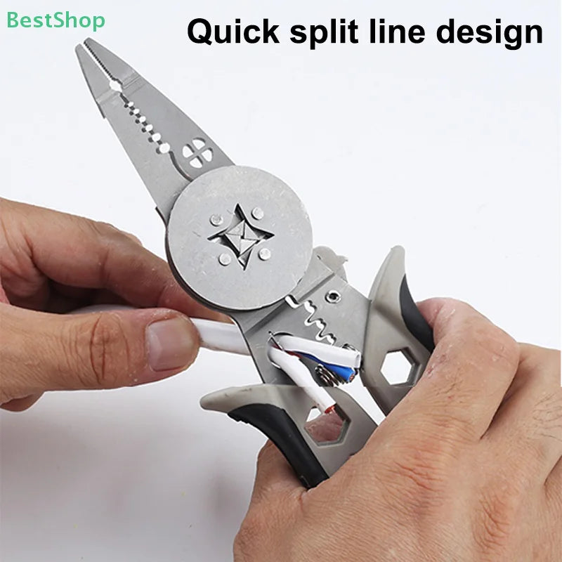 Multi-Function Wire Stripper & Crimping Pliers - product image 5