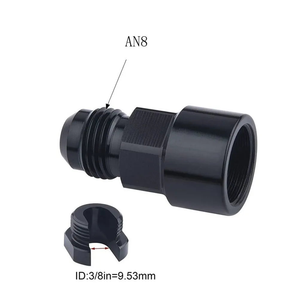 1PC Aluminum 6AN 8AN Male To 3/8" 5/16" Quick Disconnect Male Push On EFI Fitting Adapter Quick Connect Tuck's Performance