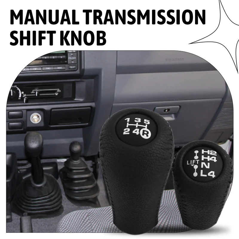 Peach wood finish gear knob for LandCruiser 70 Series