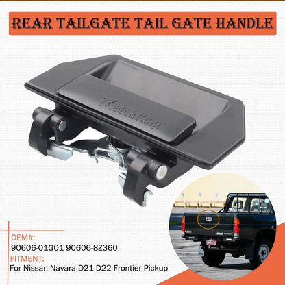 Rear tailgate handle for Nissan Navara D22