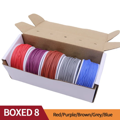 5 Colour Tinned Copper Silicone Wire Kit – 20AWG to 30AWG - product image 19