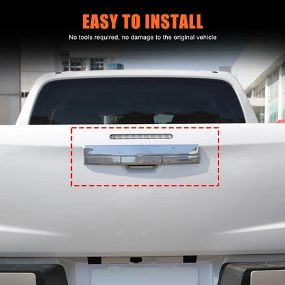 For Mitsubishi L200 2019-2023 Triton rear tailgate handle sticker car rear quarter panel door handle decorative protective cover Tuck's Performance
