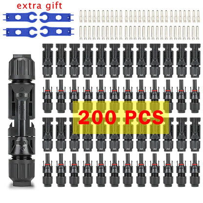 Solar Panel Connectors - 1000V 30A, 2.5 to 6mm² Tucks Performance