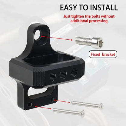 Universal Solenoid Valve Mount Holder Bracket 3 Port for Mac AEM Boost Controller For 94-01 Acura Integra For 92-95 Honda Civic Tuck's Performance