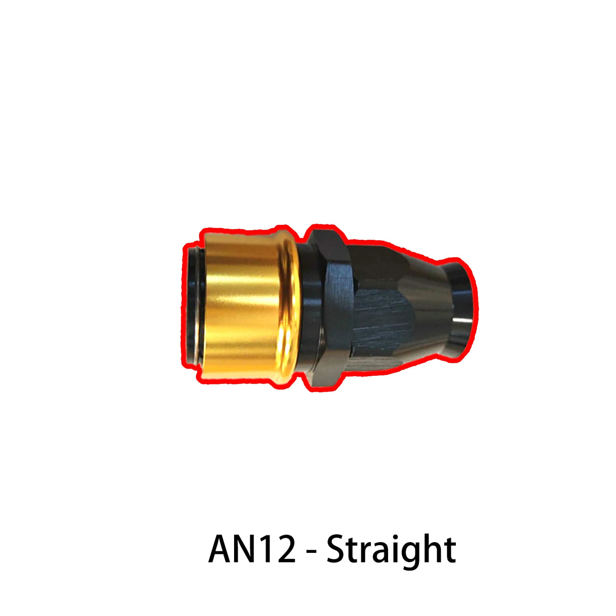 PTFE Quick Release AN Fittings -AN6-AN8-AN10-AN12-AN16 Swivel Fuel Hose End ORB Adapter For PTFE Hose Straight/45/90Degree Tuck's Performance