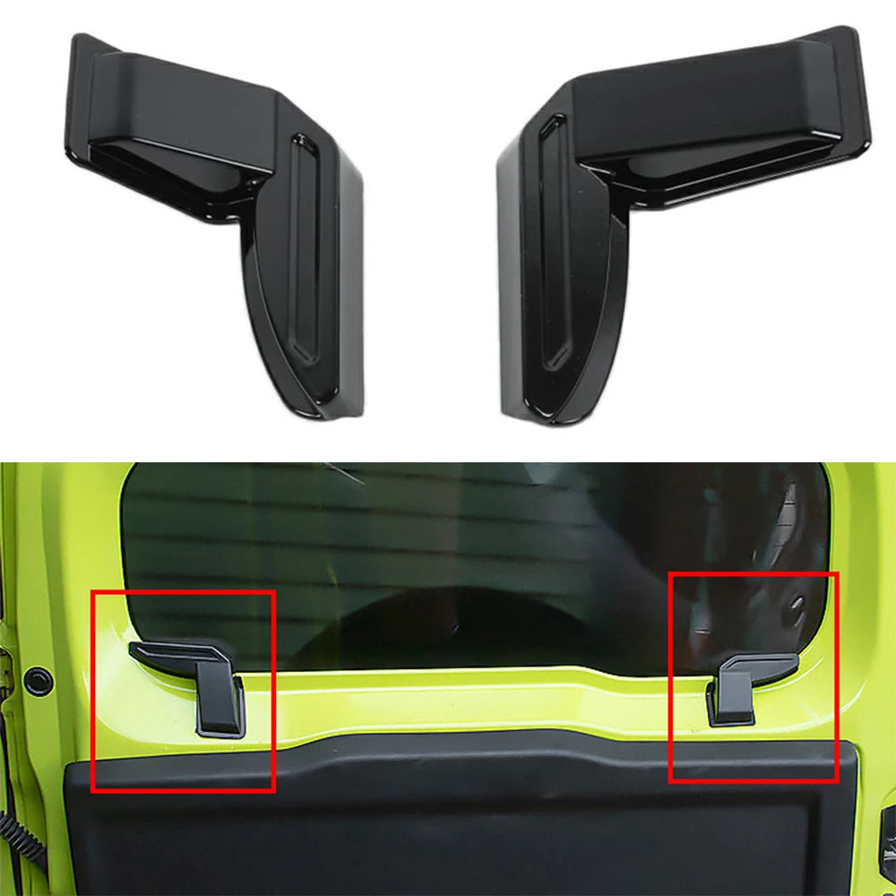 Car Rear Windshield Heating Wire Protection Demister Cover for Suzuki Jimny JB64 JB74 2019-2025 Interior Accessories Black ABS Tuck's Performance