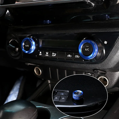For Toyota Hilux air conditioner adjustment knob cover rearview mirror adjustment knob cover car interior accessories Tuck's Performance