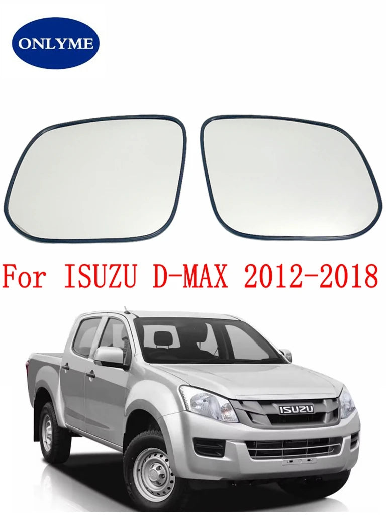 Car Pickup Heated Convex Heated Mirror glass For ISUZU DMAX D-MAX DMAX 2012 2013 2014 2015 2016 2017 2018 Tuck's Performance