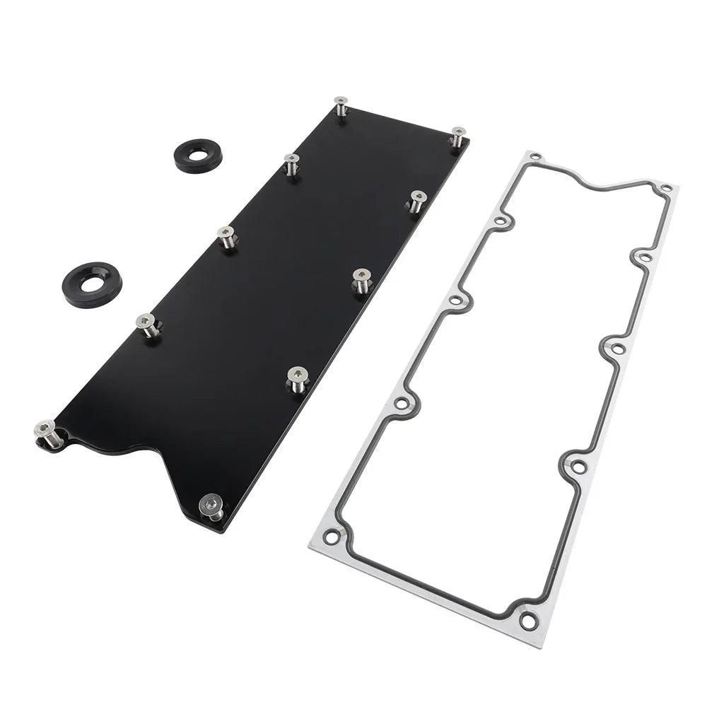 High-Quality Billet Aluminum Engine Blocks with Slim Valley Pan Cover Plate, Fit for LS Gen 3 LSX, LS1, LM7, LR4, LQ4, LS6, L59 Tuck's Performance