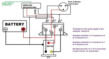 12V 24V Winch Solenoid Relay Controller 500A DC Switch