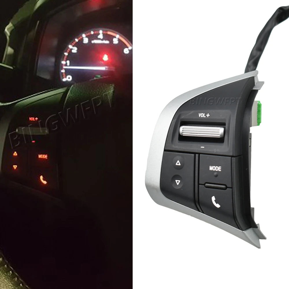 Car Accessories Steering Wheel Switch For Isuzu D-Max 2015 2018 MU-X Cruise Control Audio Volume Button For Chevrolet Dmax 2019 Tuck's Performance