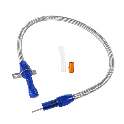 530 MM Flexible Stainless Transmission Dipstick For GM Chevy TH-400 TH-350 Turbo SBC BBC 350 400 Tuck's Performance