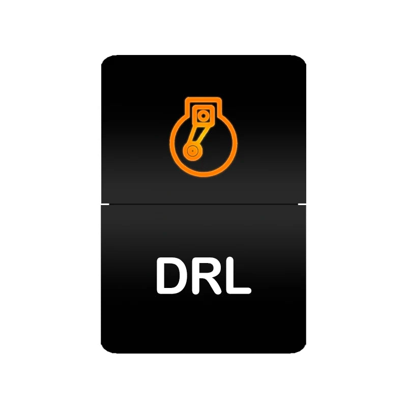 Dual push switch compressor and DRL