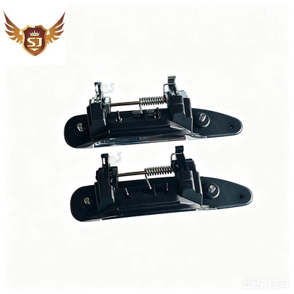 Chrome Black Exterior Door Handle Set for Nissan Patrol Y61 GU 1997-2016 Front Rear Right Left Car Accessories Tuck's Performance