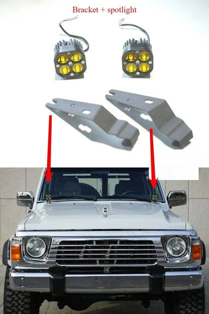 Nissan Patrol GQ spotlight mounting bracket