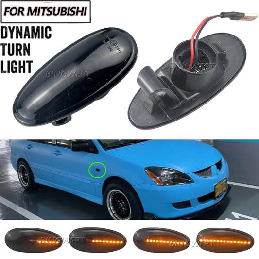 Pajero Sport dynamic LED side indicator