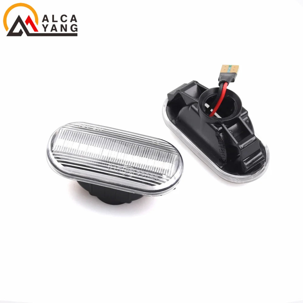 Car Dynamic Side Marker LED Turn Signal Light For Nissan Cube Z11 Tiida C11 Note E11 NE11 Micra K12 NP300 Navara D40 Qashqai J10 Tuck's Performance