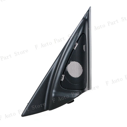 Door tweeter cover showing clip locations on rear face