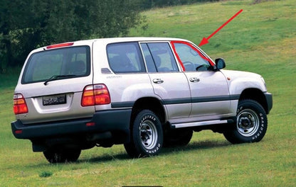Glass run channel profile for Lexus LX470