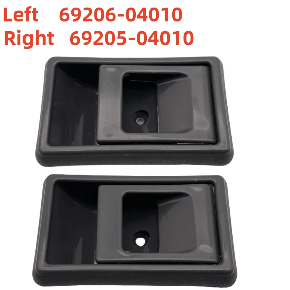 High Quality New Auto Interior Left / Right Side Black Door Handle Oem 69206-04010 69205-04010 For HILUX  Car Accessories Tuck's Performance
