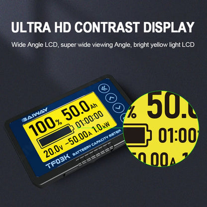 DC 8V-120V Coulomb Counter Battery Capacity Monitor image 4