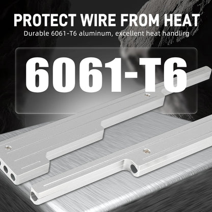 Spark Plug Wire Looms, Aluminium Lead Holders for Small Block and Big Block Chevy and Ford V8 Tucks Performance