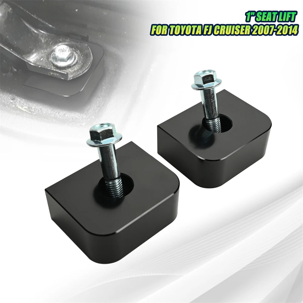 For Toyota FJ Cruiser 1" Riser Seat Spacer Lift Kit/Lift Plate Seats Jackers 2007-2014 For Hilux  2005-2021 Accessories Exterior Tuck's Performance