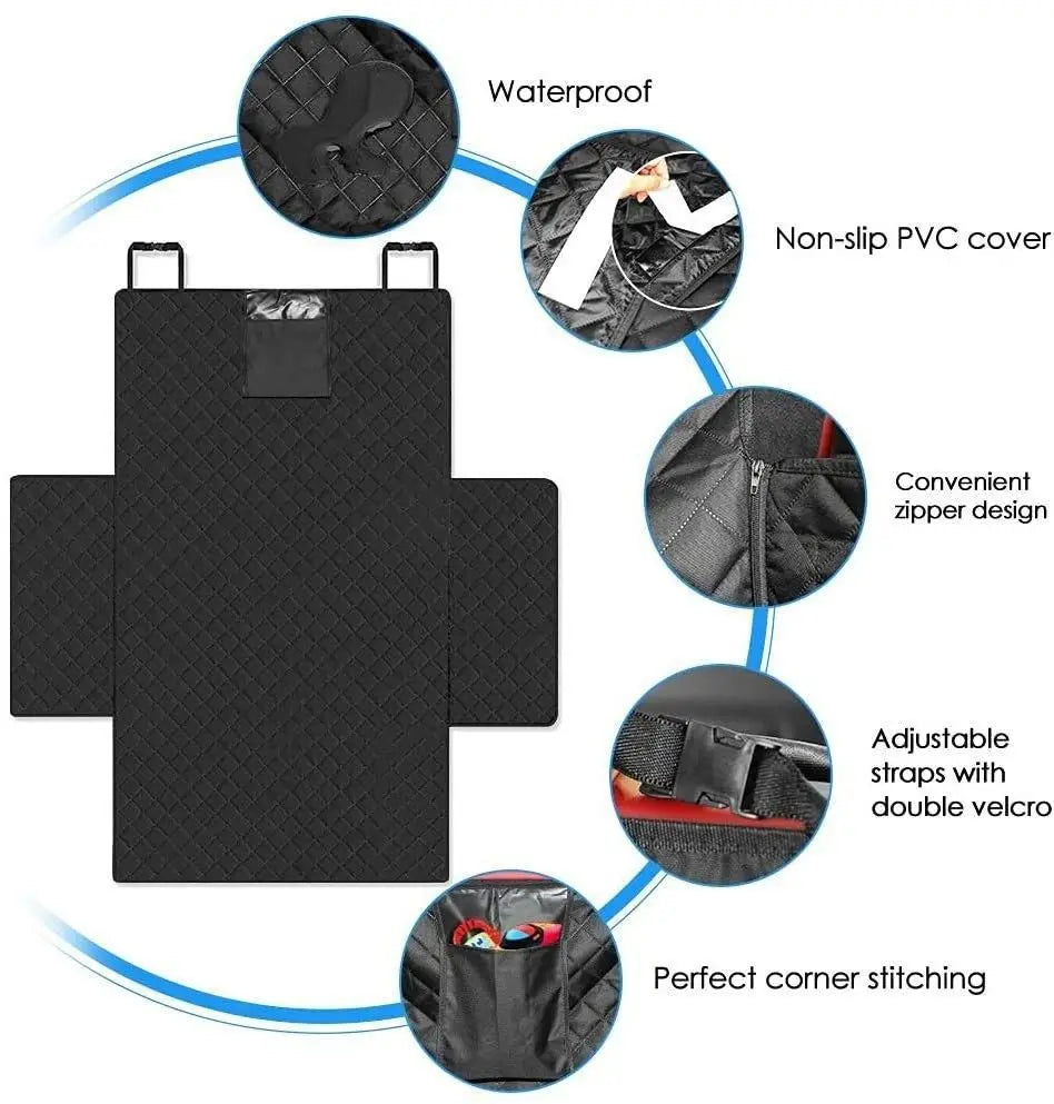 Dog boot liner features: waterproof, non-slip, zipper, adjustable straps