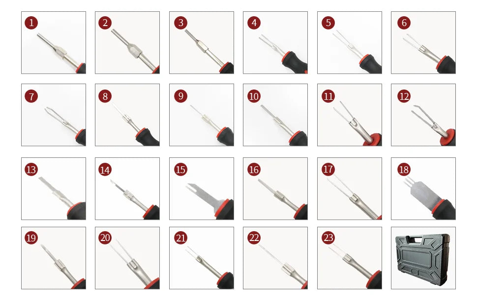 23/26 Piece Automotive Terminal Pin Removal Kit - product image 11