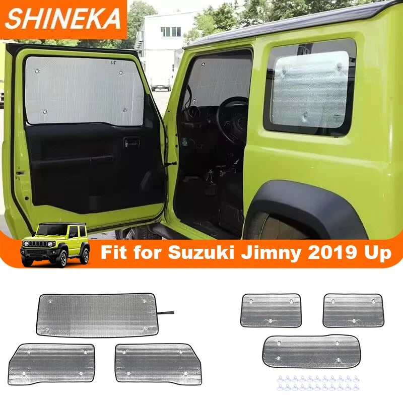 Suzuki Jimny JB74 window sunshade kit