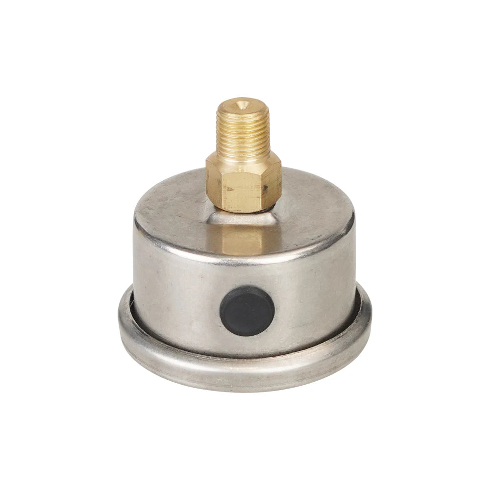 Adjustable Fuel Pressure Regulator with White Oil Gauge With AN8/10 Feed Fitting & AN6 Return Line Fitting & AN8/10 End Cap Tuck's Performance