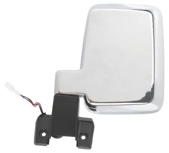 Chrome electric door mirror for older body LandCruiser 70 Series